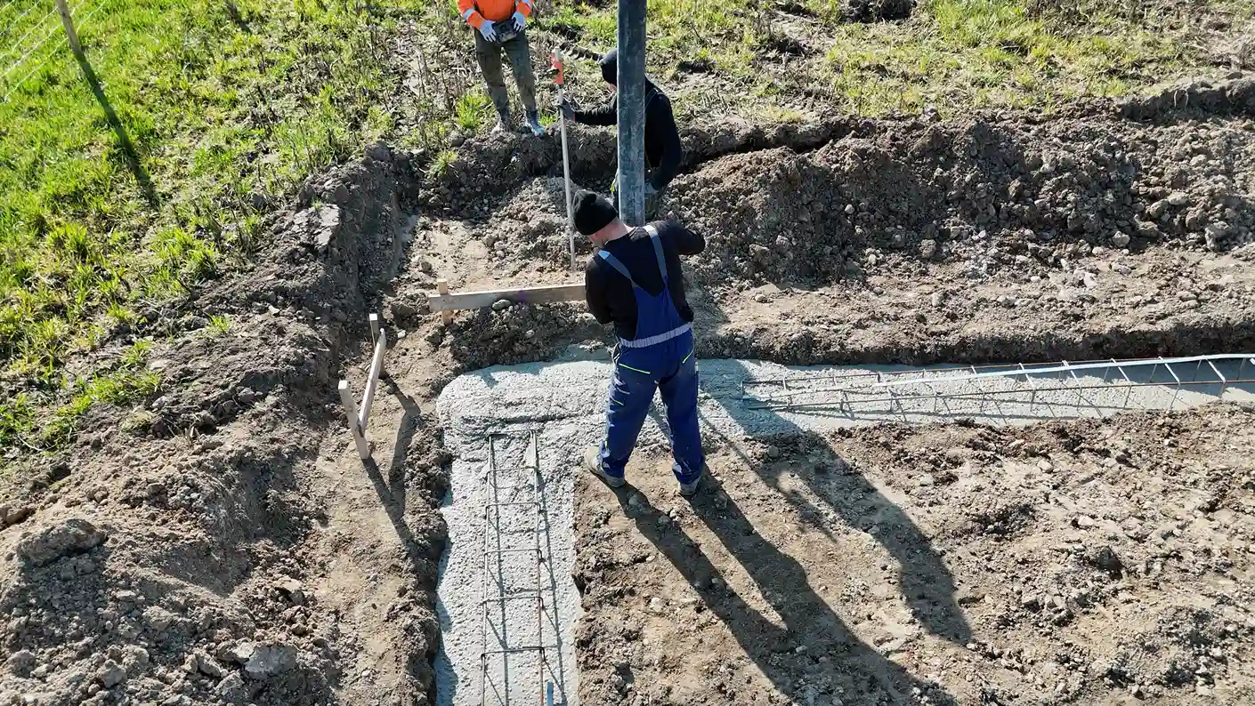 Prace fundamentowe rozpoczęte